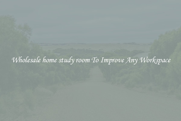 Wholesale home study room To Improve Any Workspace